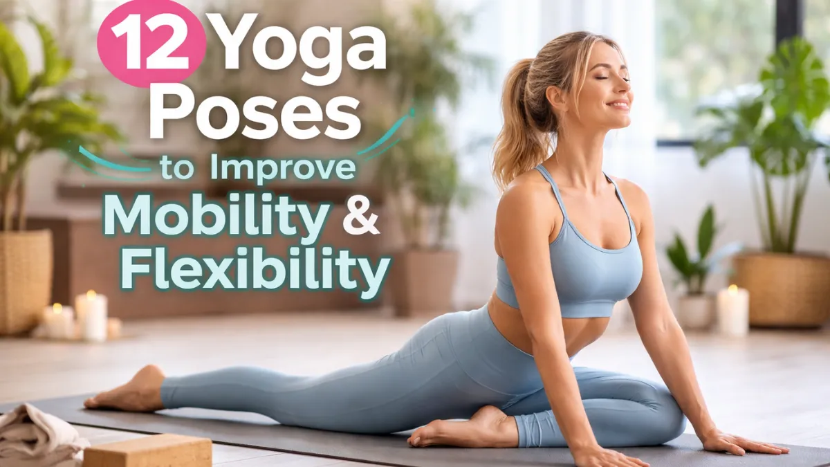 12 Yoga Poses to Improve Mobility, Flexibility and Everyday Movement