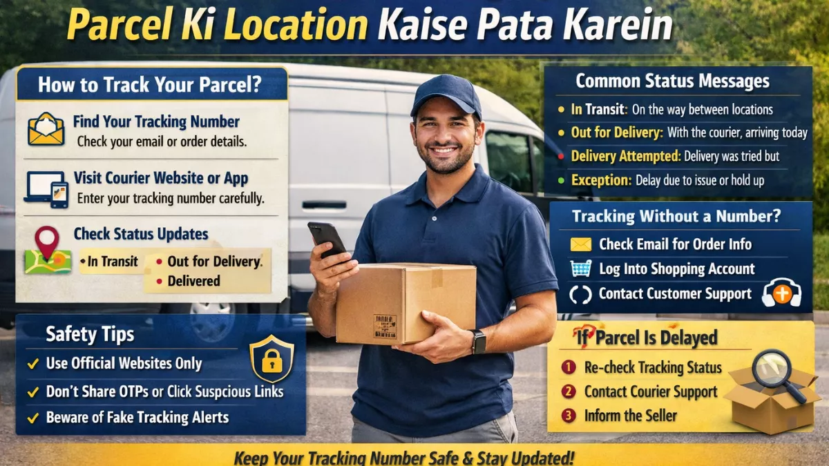 Courier Tracking Tips: Parcel Ki Location Kaise Pata Karein