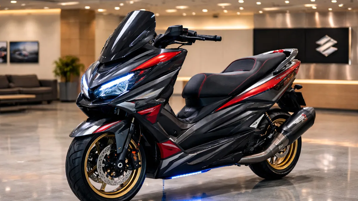 2026 Suzuki Burgman Review: Premium Maxi-Scooter Design, Smooth Engine & Smart Features