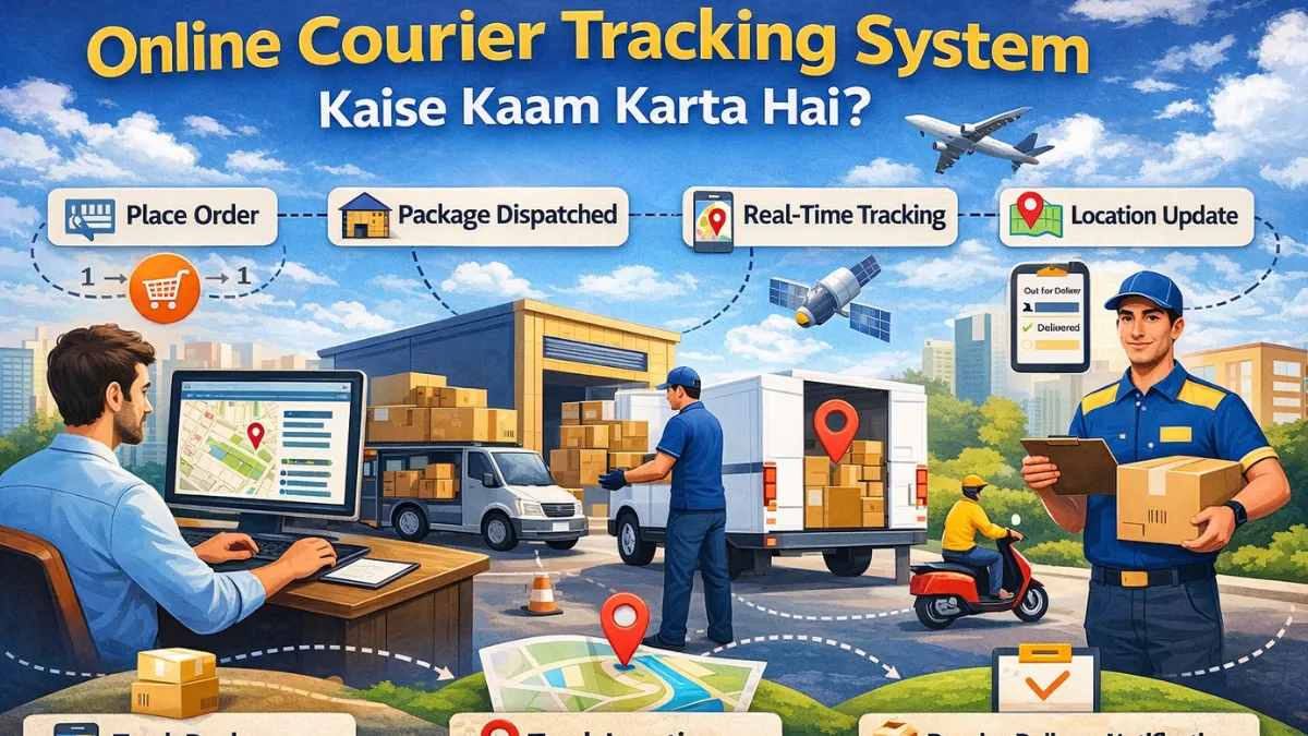 Online Courier Tracking System Kaise Kaam Karta Hai?