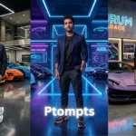 15 Gemini AI Photo Prompts for Men to Create 8K Billionaire Garage Photos