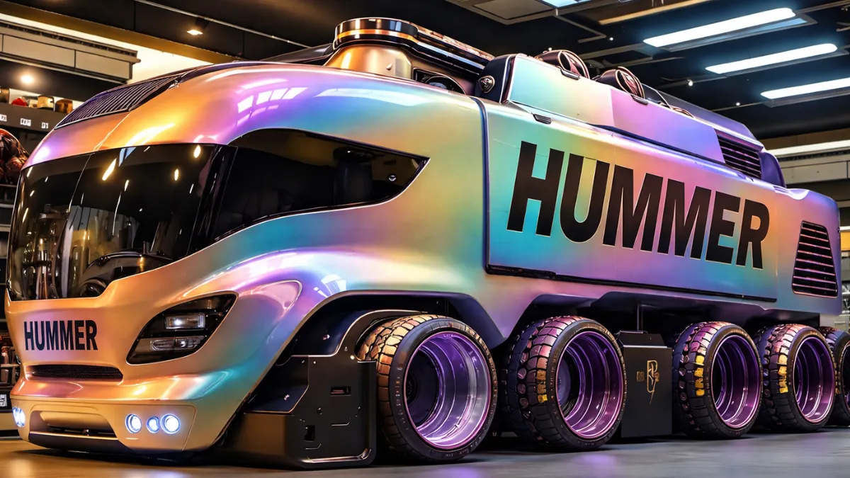 2026 Hummer H1 Motorhome Revealed with Luxury Interior, Premium Features and 480 Miles Driving Range