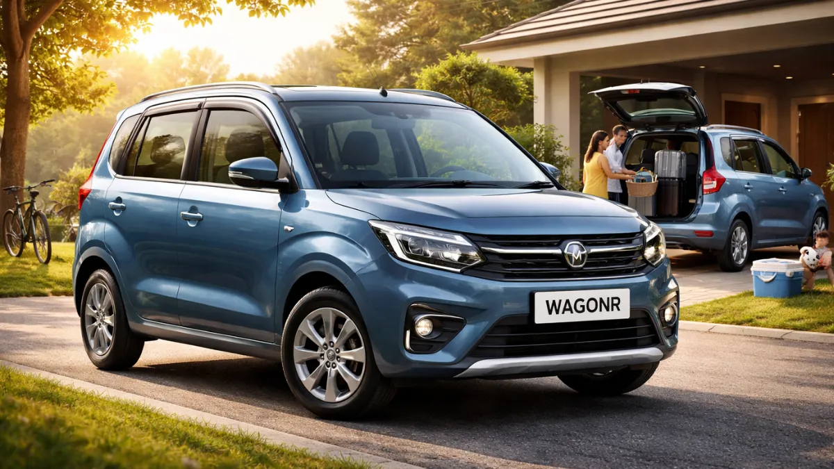 New Maruti WagonR 2026 Unveiled With 34Km/L Efficiency and Practical Family Features