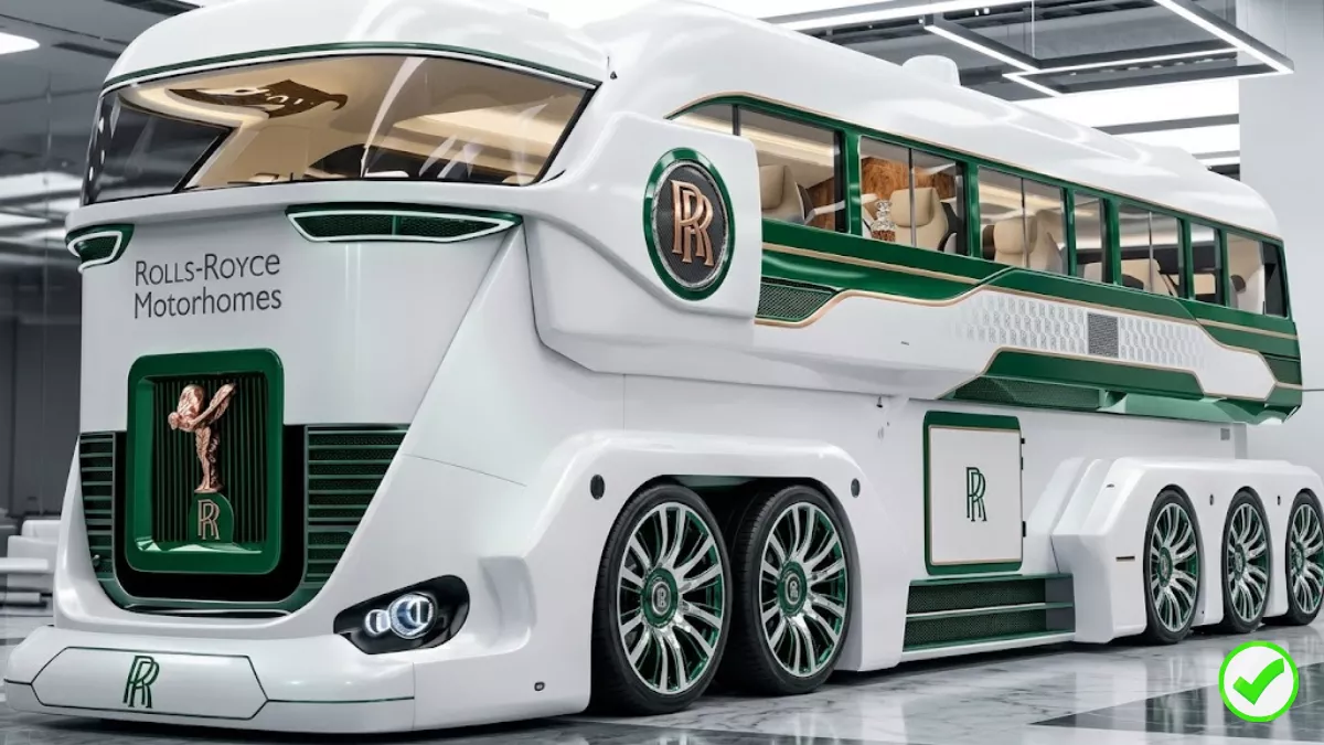 Rolls Royce Motorhome Revealed A Luxury Home on Wheels with Smart Technology